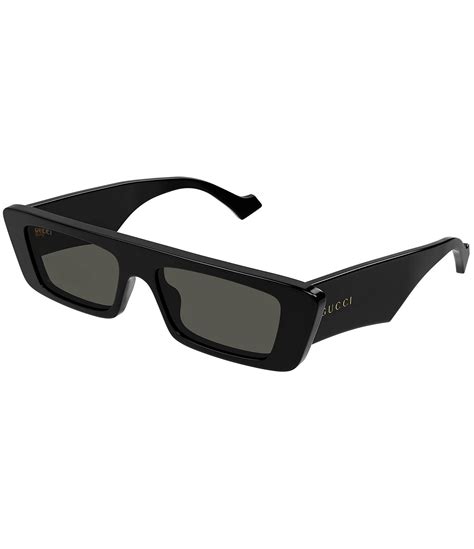 gucci rectangle sunglasses men 50|gucci rectangle sunglasses women.